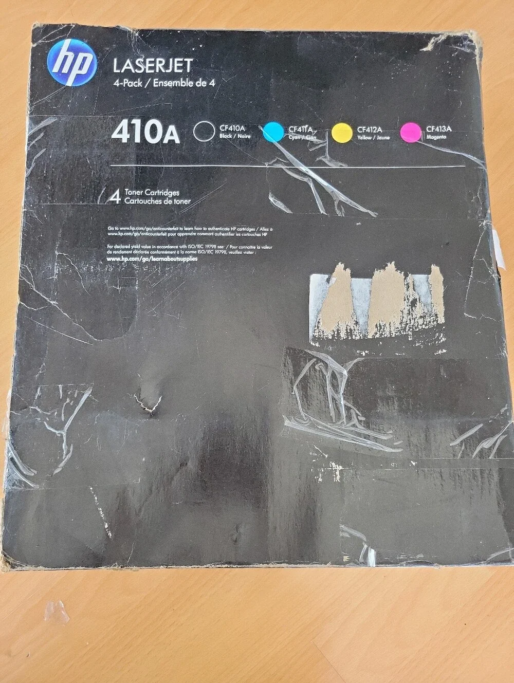 HP 410A LaserJet Toner 4-Pack (Black, Cyan, Yellow, Magenta)